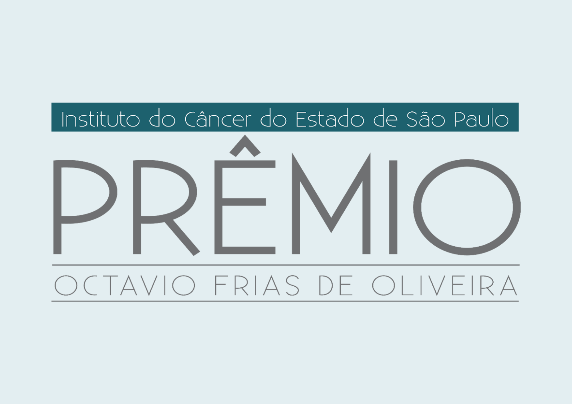 Logotipo do Prêmio Octávio Frias de Oliveira.