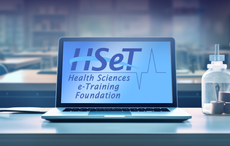 Logotipo da Health Sciences e-Training Foundation (HSeT).